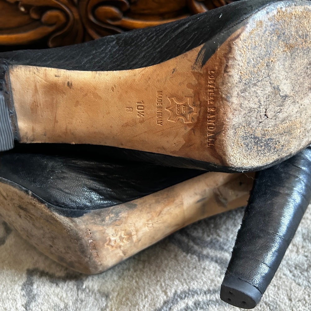 Loeffler Randall Black Lucy boots 10.5 - Picture 7 of 16
